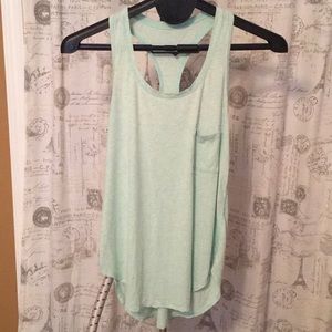 Lululemon Mint Blue/Green Racerback Tank Size 6